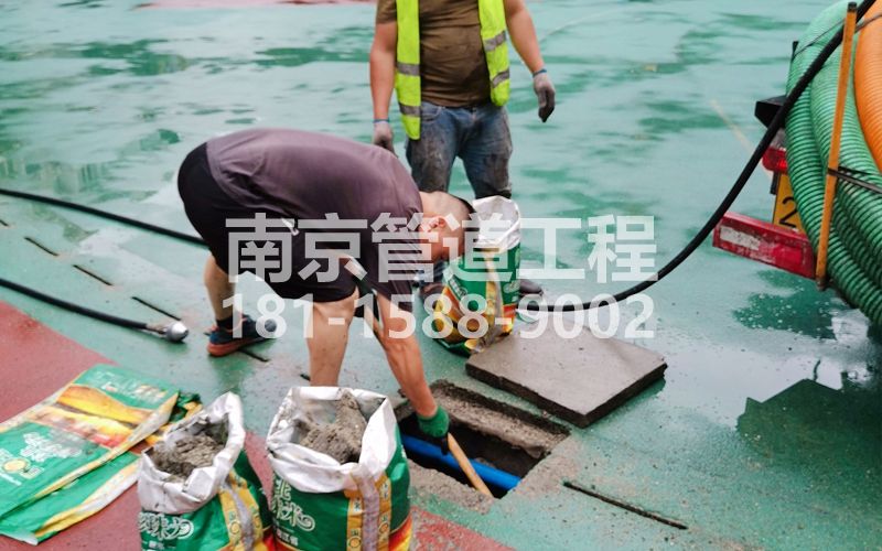 218下蜀管道清淤